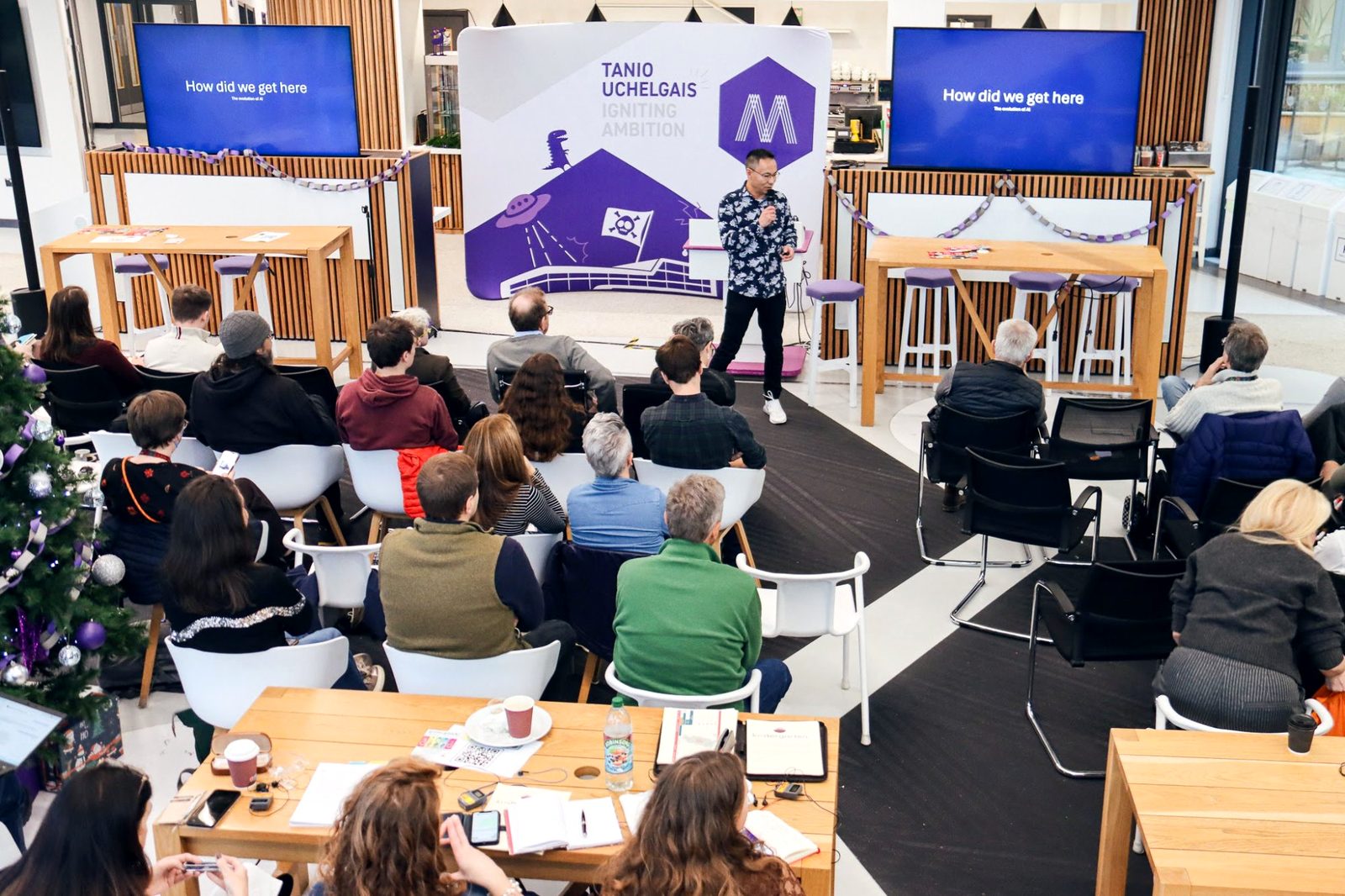 Richard Scott speaking at M-SParc